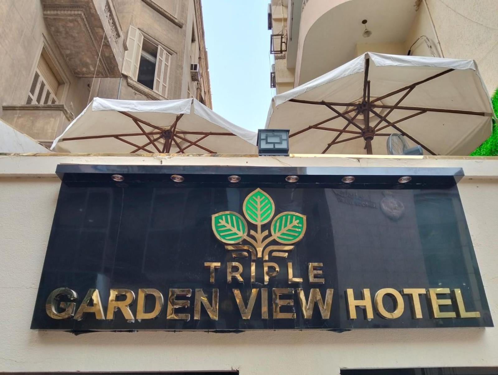 Triple Garden View Hotel Caïro Buitenkant foto